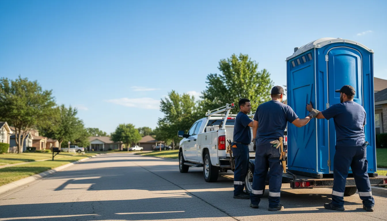 Portable Toilet Rental in Camden, TN near me
